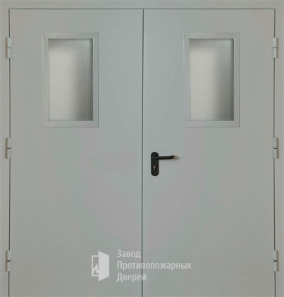 Фото двери «Двупольная со стеклом EI-30» в Подольску