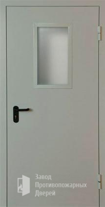 Фото двери «Однопольная со стеклопакетом EI-30» в Подольску
