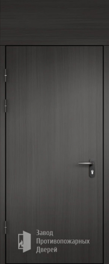 Фото двери «МДФ однопольная с фрамугой №27» в Подольску