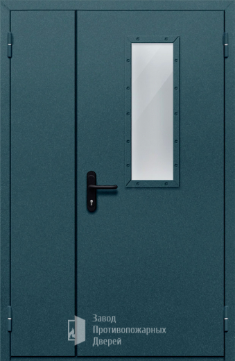 Фото двери «Полуторная со стеклом №27» в Подольску
