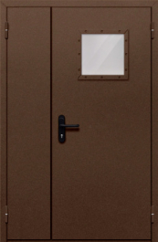 Фото двери «Полуторная со стеклом №88» в Подольску